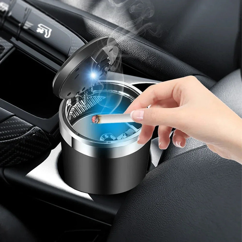 GlowAsh™ – Cendrier Auto LED